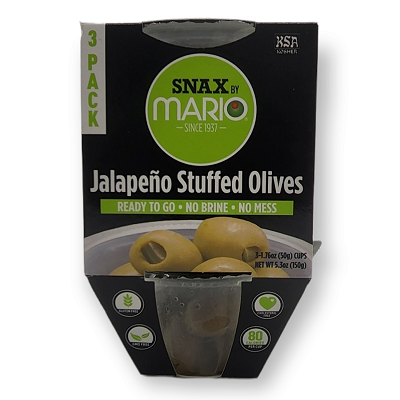 Mario jalapeno stuffed olives